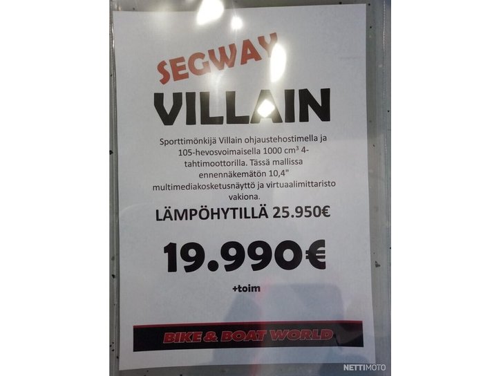 Mönkijä Segway Villain 2025 11670780