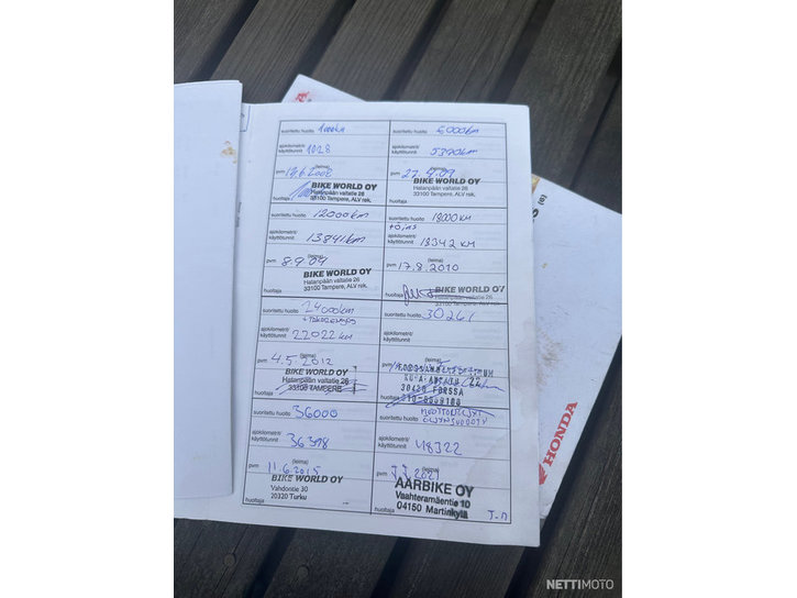 Moottoripyörä Honda NT 2008 14274992