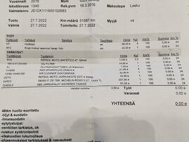 Moottoripyörä Suzuki GSX 2016 16407607