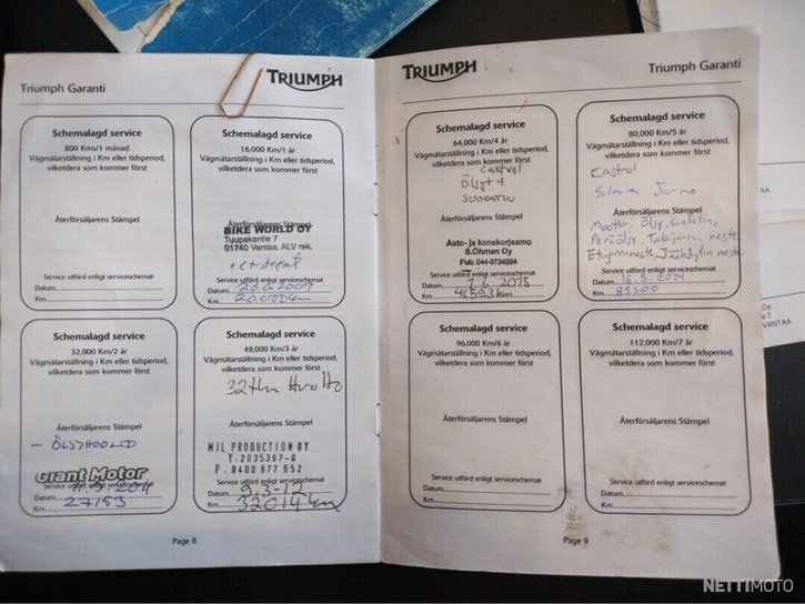 Moottoripyörä Triumph Rocket III 2005 19593456