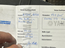 Moottoripyörä Yamaha FZ6-S 2005 21680930