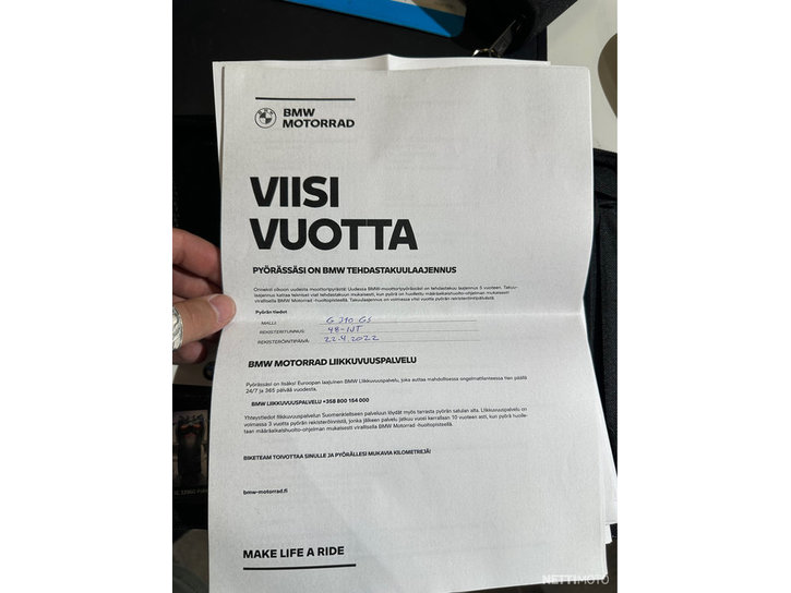 Moottoripyörä BMW G 2021 20890146