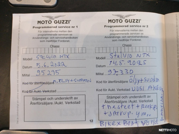 Moottoripyörä Moto Guzzi Stelvio 2014 21905332