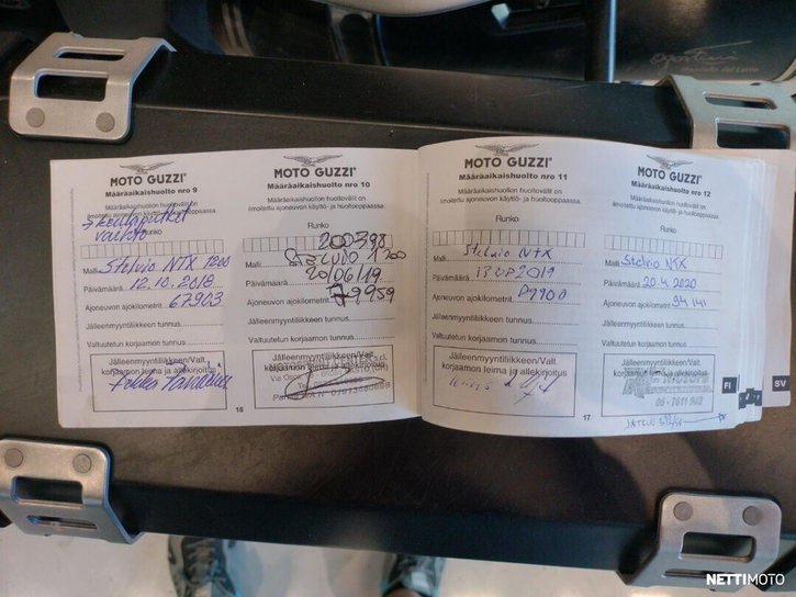 Moottoripyörä Moto Guzzi Stelvio 2014 21905334