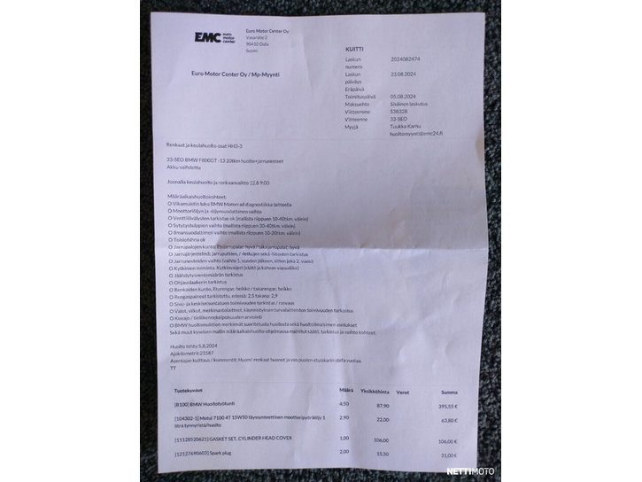 Moottoripyörä BMW F 2013 22044692