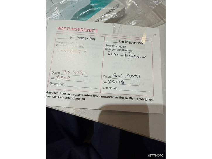 Moottoripyörä Honda VT 2007 23593097