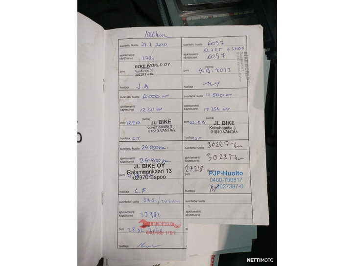 Moottoripyörä Honda CBF 2010 25055030