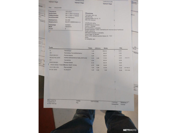 Moottoripyörä Honda CB 2014 25374168
