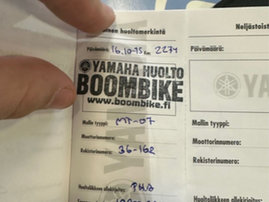 Moottoripyörä Yamaha MT-07 2015 25421316
