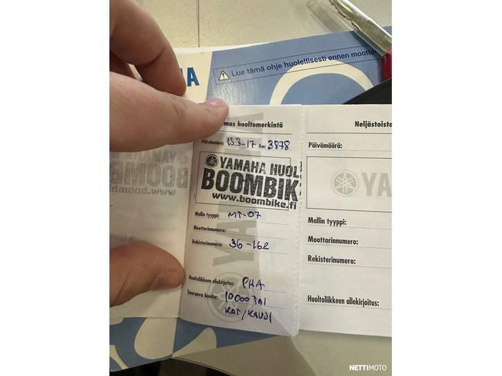 Moottoripyörä Yamaha MT-07 2015 25421319