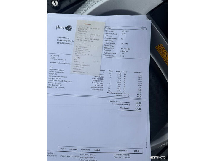 Moottoripyörä Honda XL 2008 25768909