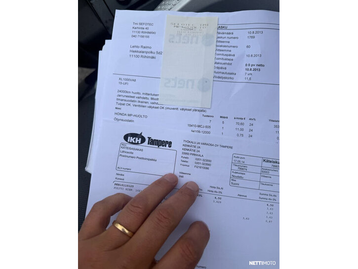 Moottoripyörä Honda XL 2008 25768917