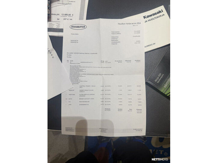 Moottoripyörä Kawasaki Ninja 2022 26257848