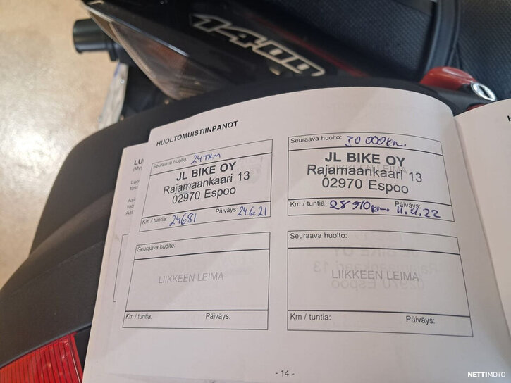 Moottoripyörä Kawasaki ZZR 2019 26458138