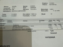 Moottoripyörä Honda CBR 2013 26646010