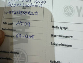 Moottoripyörä Yamaha MT-09 2014 26669763