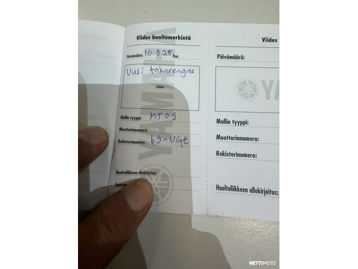Moottoripyörä Yamaha MT-09 2014 26669766