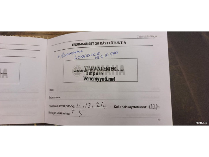 Moottorivene Buster XL 2019 3255521