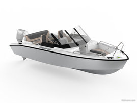 Moottorivene Silver Fox 2026 525119