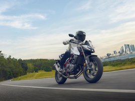 25YM CB750 Hornet Mat Pearl Glare White RHS 018