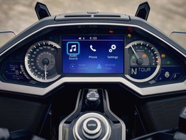 25YM GL1800 Gold Wing 50th Anniversary DCT NHA86 Black Ballistic Metallic 24