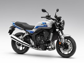 Wolf Silver Metallic Blue Stripe