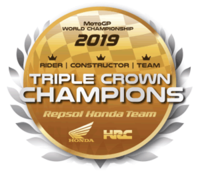 Honda Triple Crown Champion 2019