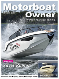 Lehtiartikkeli - Silver Raptor - Motorboat Owner UK - 03/2019